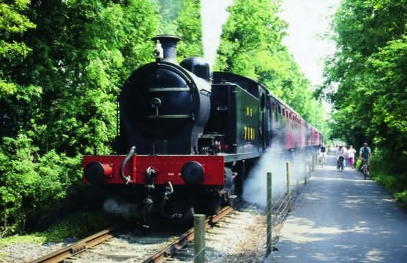 Steam Train on the Avon Valley Steam Railway