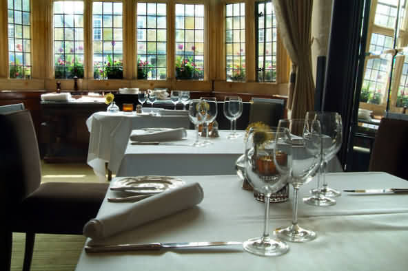 Main Dining Hall at the Lygon Arms Hotel, Broadway