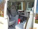 Luxury interior of the Mercedes
