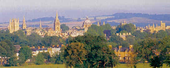 City of Oxford dreaming spires