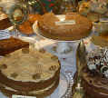 Wonderful cakes on display