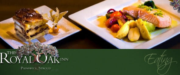 The Royal Oak Inn Restaurant at Painswick Picture of food served at The Royal Oak Inn Restaurant