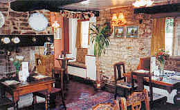 The Dining Room at the Golden Ball Inn