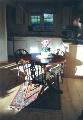 Dining Area and Kitchen at Little Barnfield