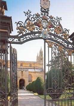 Abbey gates