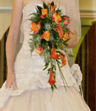 Brides Posy from Bay Tree Florist at Chipping Campden