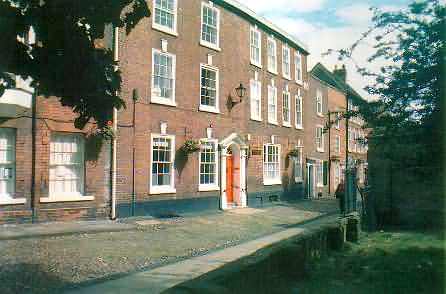 Burgage House in the Centre of Worcester close to Worcester Cathedral